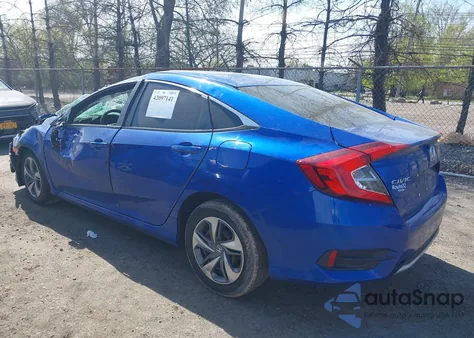 2019 Honda Civic Lx z USA, uszkodzony, nr VIN 2HGFC2F6XKH540397